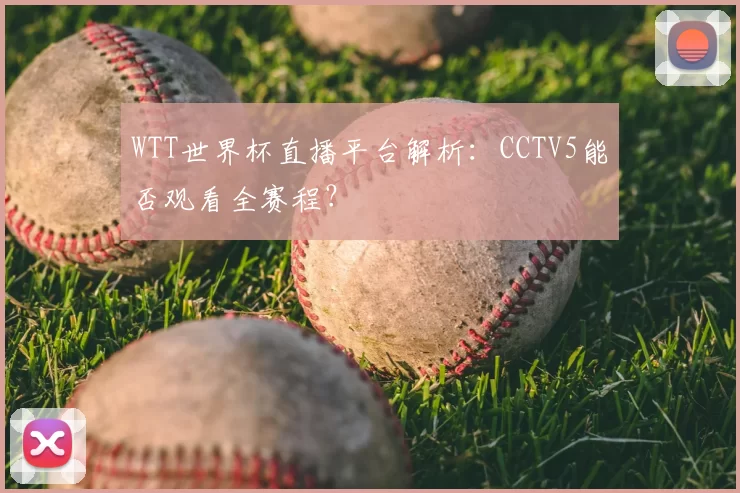 WTT世界杯直播平台解析：CCTV5能否观看全赛程？