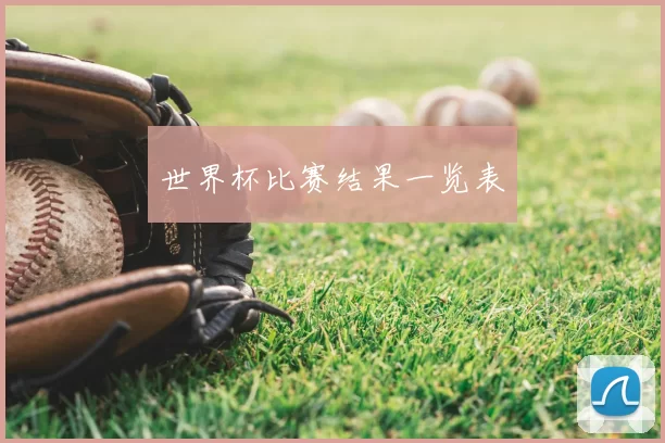 世界杯比赛结果一览表